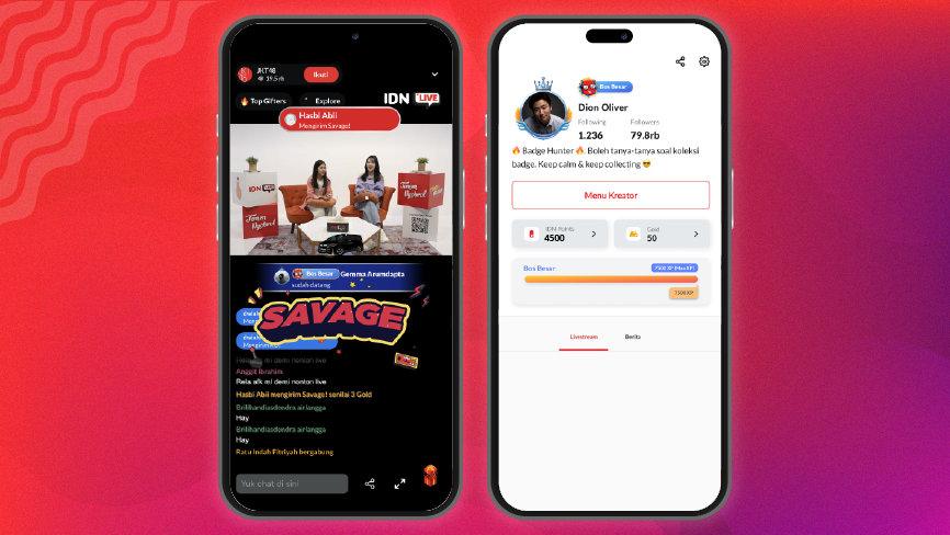 Cara Membuat Konten Live Streaming Eksklusif Di IDN Live