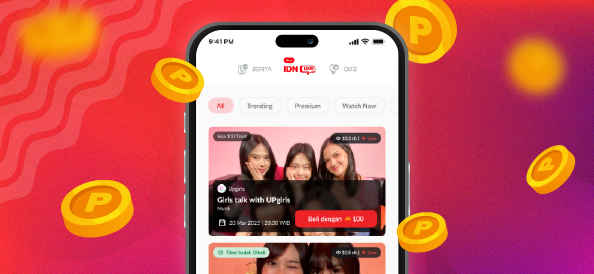 Cara Membuat Konten Live Streaming Eksklusif Di IDN Live